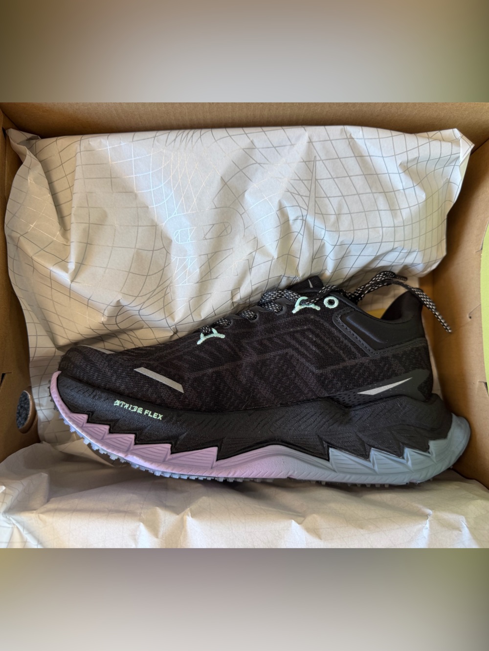 Women’s OTIVM Overdrive ST in black/purple/silver - Picture 2 of 11